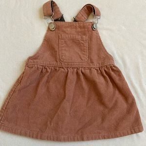 Zara baby overall dress